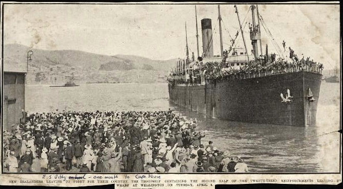 Corinthic leaving Wellington